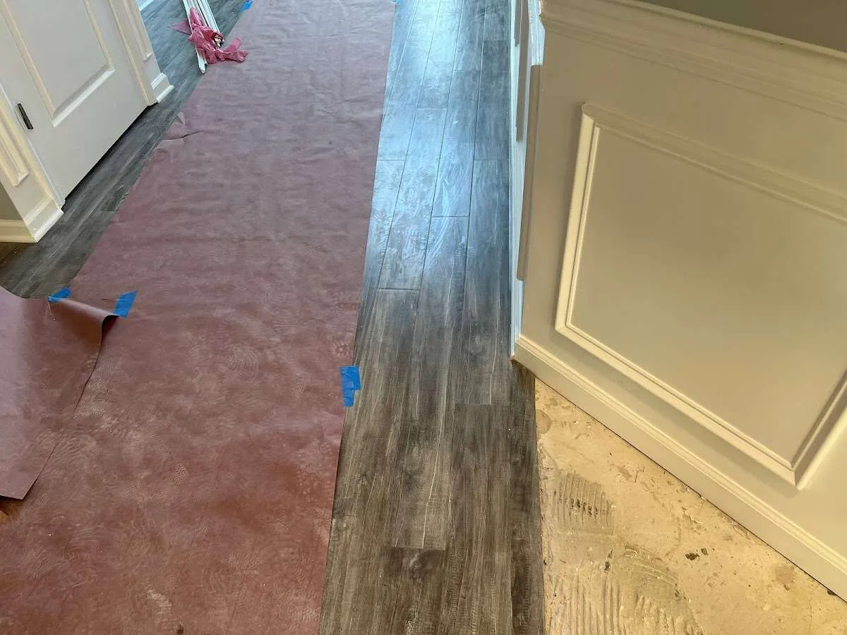 Completed marble shower restoration in Maple Shade